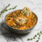 Soupe minestrone d’hiver (pleine de légumes !)