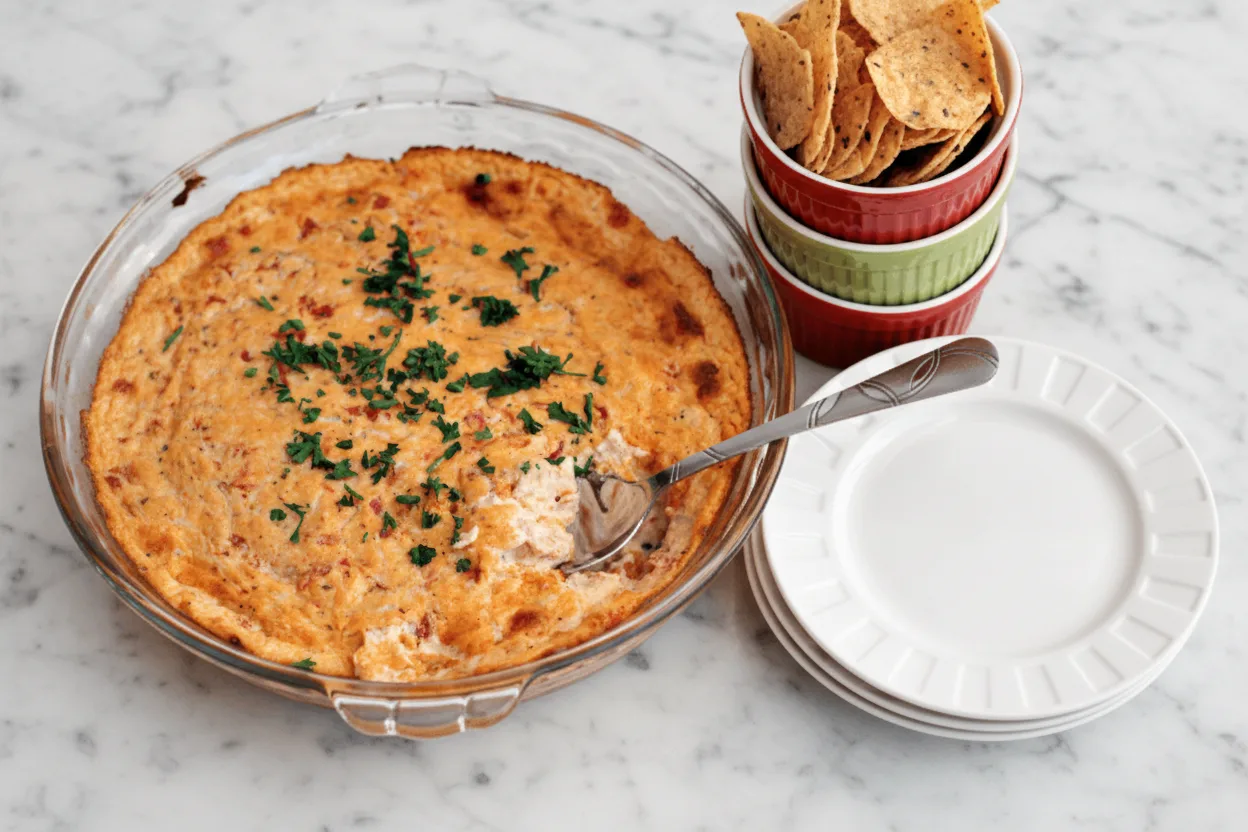 Trempette crémeuse à la mozzarella pour bruschetta