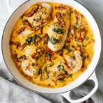 blanc de poulet crémeux à la toscane