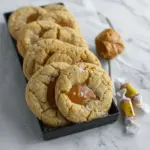 Cookies au beurre de cacahuète et caramel