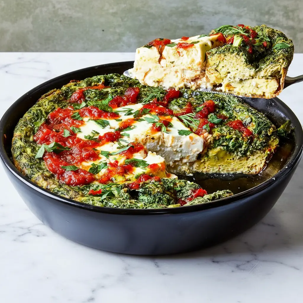 Frittata au four à la feta