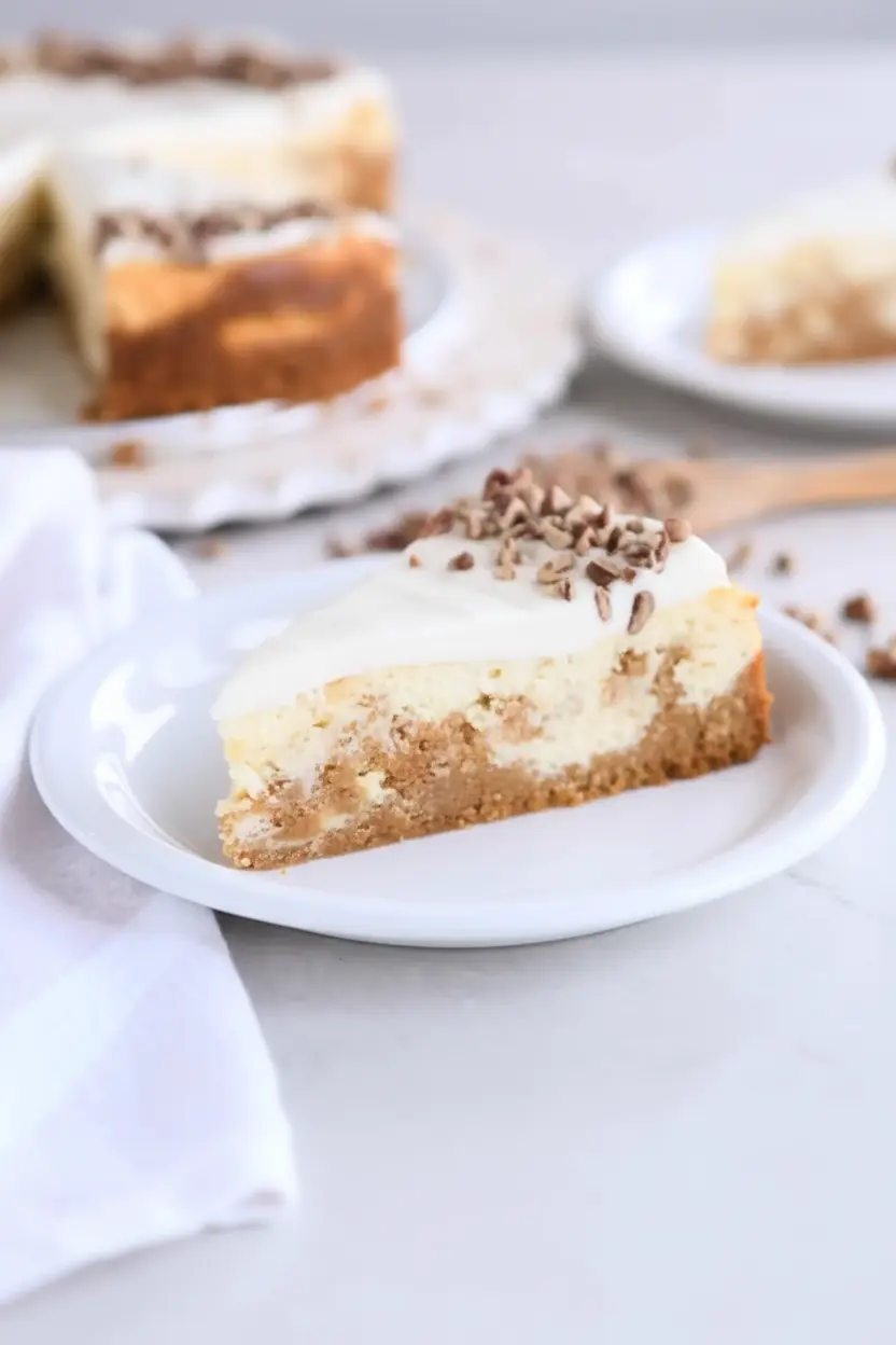 Gâteau marbré cheesecake au gâteau aux carottes
