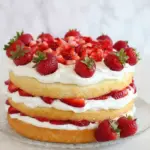 Gâteau strawberry shortcake