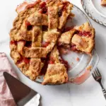 Meilleure recette de tarte fraise-rhubarbe