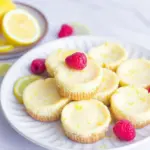 Mini cheesecakes au citron