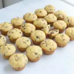 Mini muffins aux pépites de chocolat