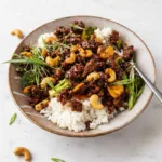 Poulet aux noix de cajou et au beurre à l’ail en 20 minutes