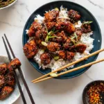 Poulet rapide au miel et à l’ail en 30 minutes