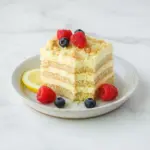 Recette de gâteau glacière au citron sans cuisson