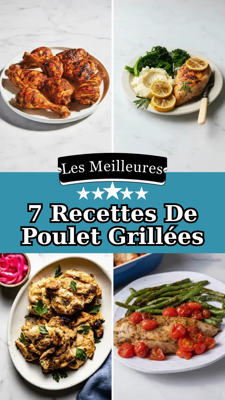 7 Recettes Faciles de Blanc de Poulet Grillé