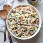 Salade de pâtes crémeuse au yaourt