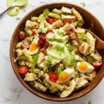 Salade de pâtes crémeuse à l’avocat