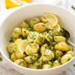 Salade de pommes de terre au citron et aux herbes