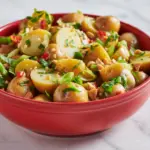 Salade de pommes de terre chili citron vert