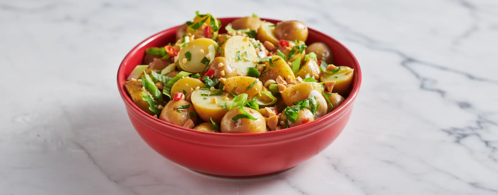 Salade de pommes de terre chili citron vert