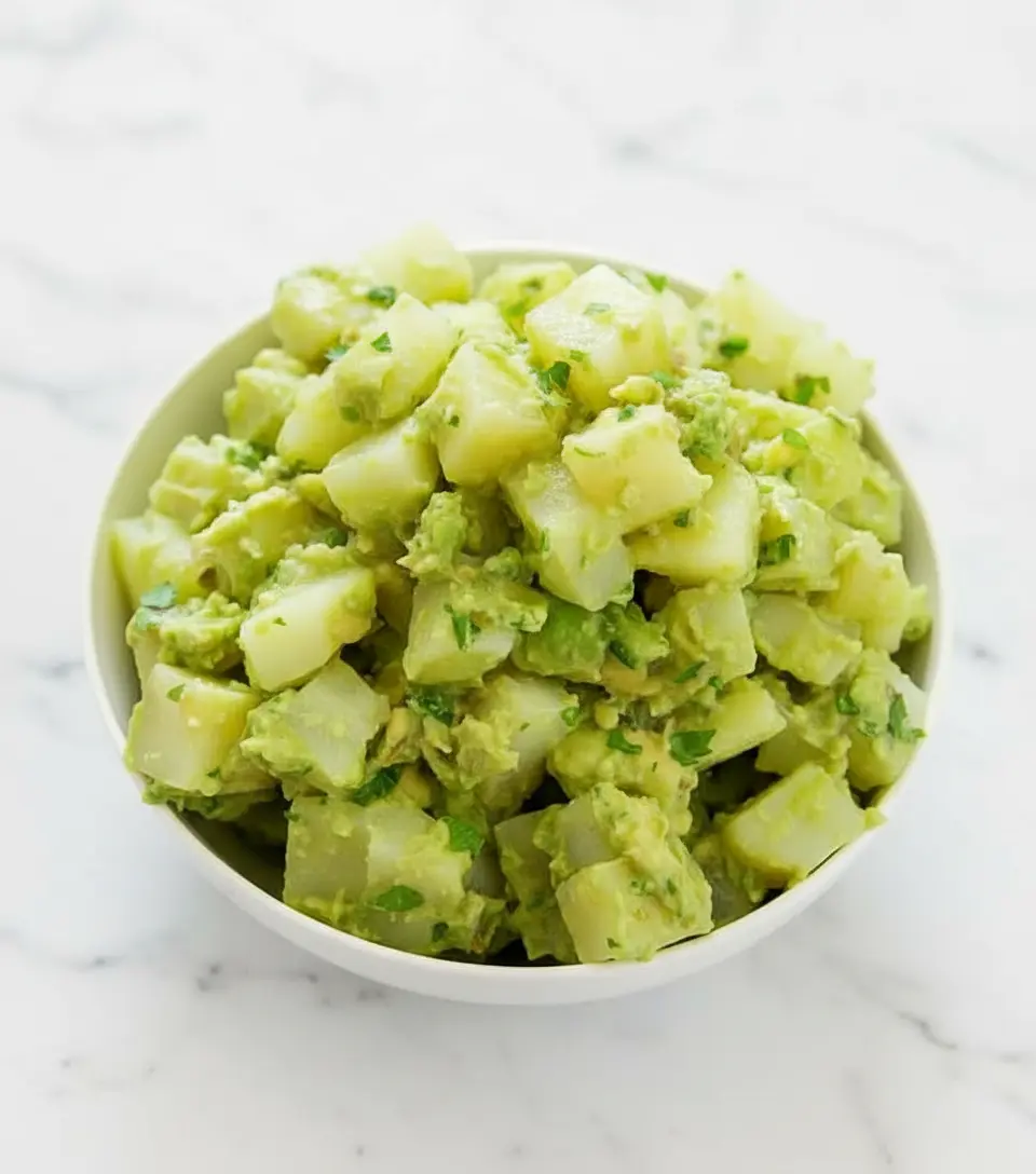 Salade de pommes de terre à l’avocat