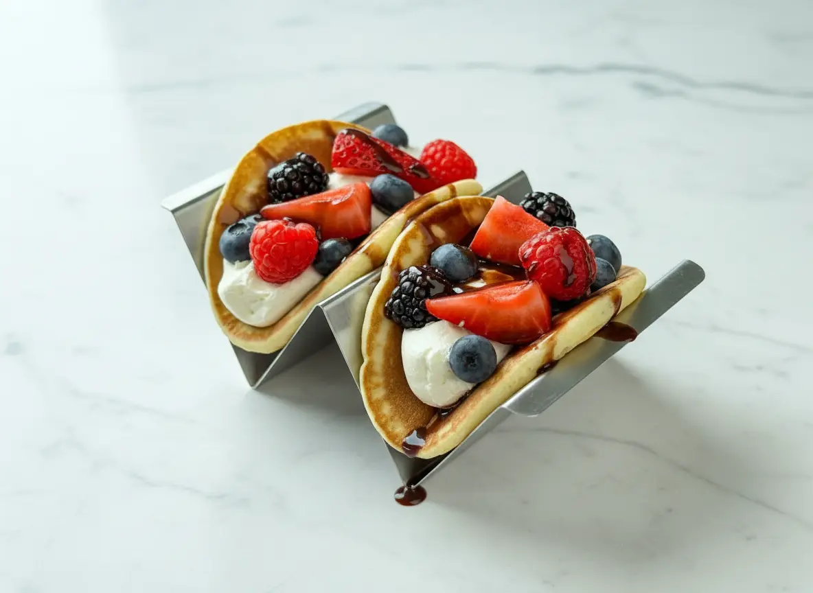 Tacos de pancakes