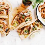 Tacos de rue simples au poulet