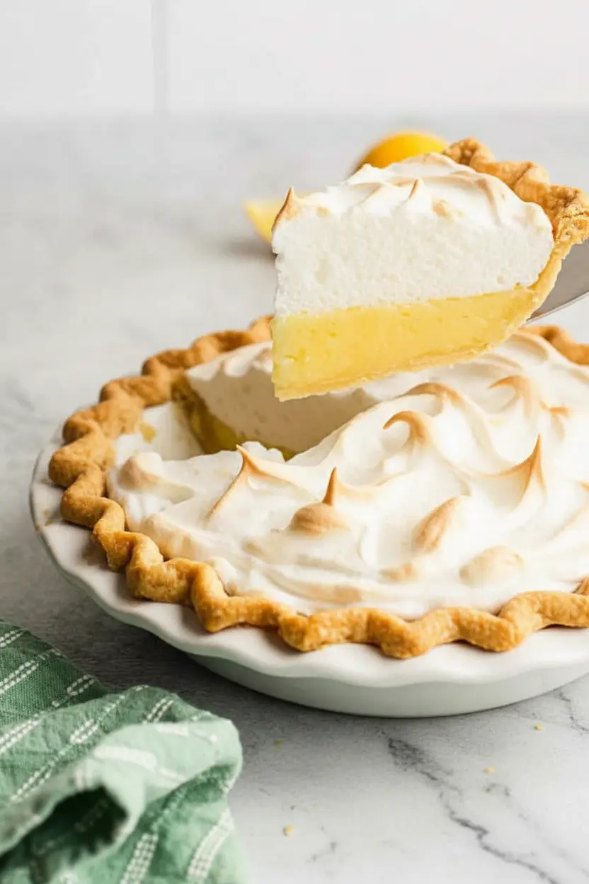 Tarte au citron meringuée