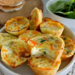 Bouchées de petit-déjeuner saines au fromage cottage