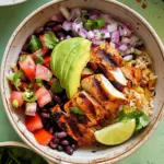 Bowls de tacos au poulet