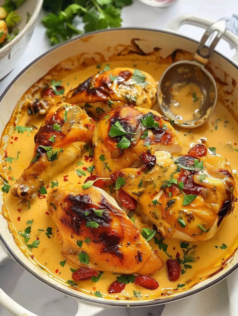 Dîner au poulet pour les soirées en famille