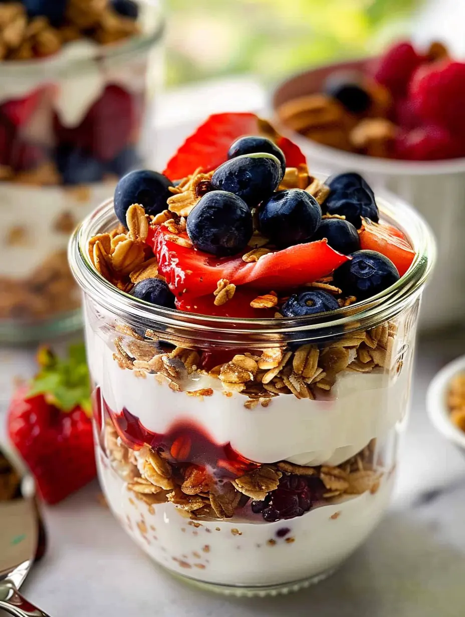 Healthy Greek Yogurt Parfait