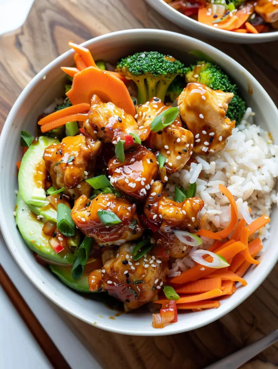 Idées de bowls au poulet pour les personnes occupées