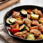 meal prep facile au poulet et aux légumes