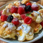 Mini pancakes riches en protéines