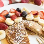 Pancake protéiné à la banane et aux œufs (sans farine, sans flocons d’avoine)