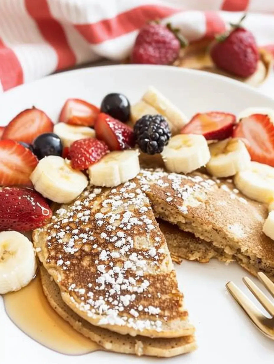 Pancake protéiné à la banane et aux œufs (sans farine, sans flocons d’avoine)