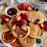 pancakes au fromage cottage au blender