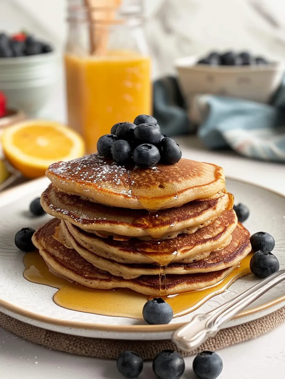 Pancakes protéinés sans poudre de protéines