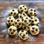 Petites bouchées de pancakes protéinés aux pépites de chocolat