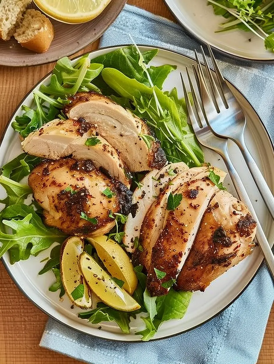 poulet grec à la friteuse à air