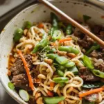 Ramen au bœuf à la mijoteuse