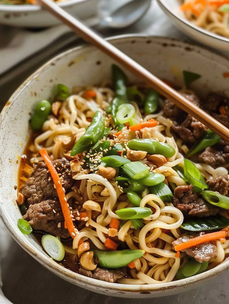 Ramen au bœuf à la mijoteuse