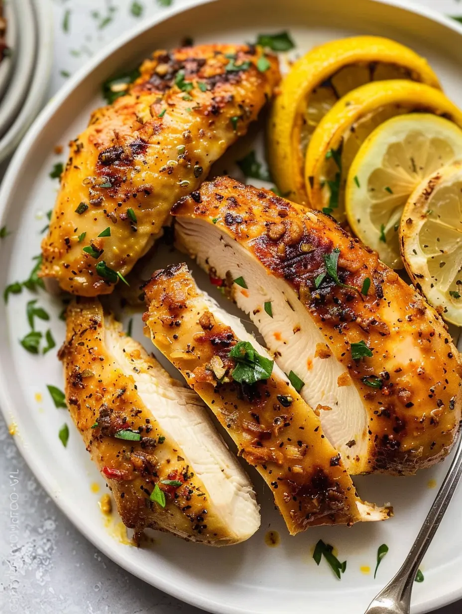 Repas simples de poulet à l’air fryer
