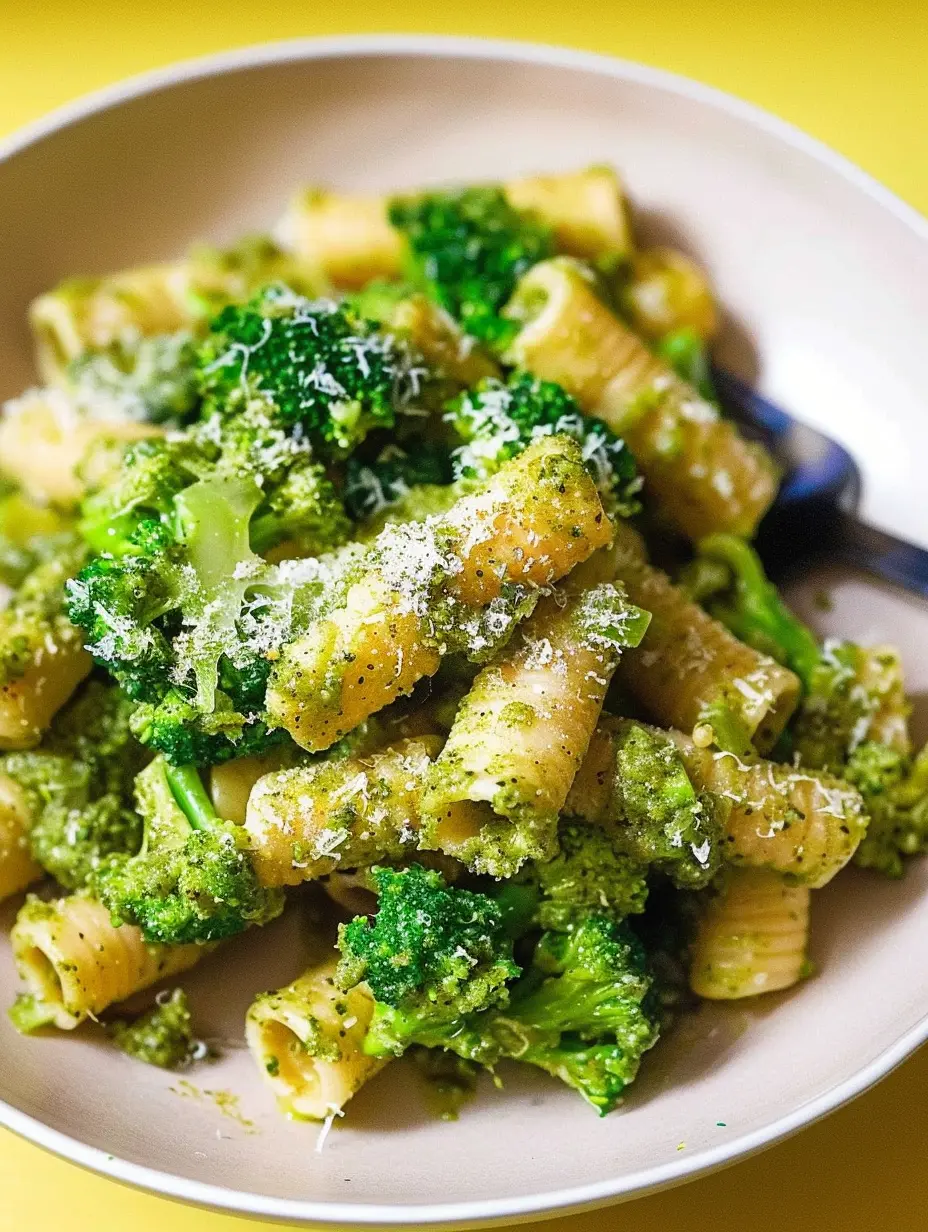Salade de pâtes au brocoli au pesto