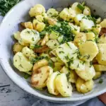 Salade de pommes de terre riche en protéines