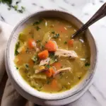 soupe de poulet à la mijoteuse